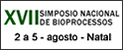XVII SIMP�SIO NACIONAL DE BIOPROCESSOS