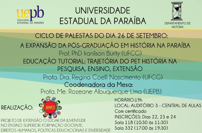 palestra na UEPB